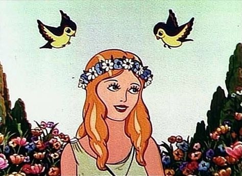 The Goddess Of Spring, Animation Aesthetic, Real Disney Princesses, First Disney Princess, Goddess Of Spring, Greek Myth, Disney Wiki, Beltane, Movie Stills