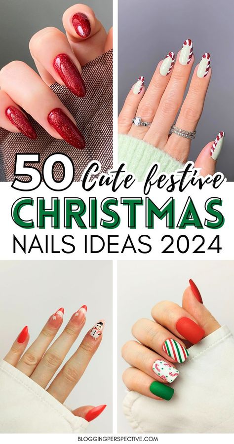 Explore festive Christmas nails with unique Christmas nails 2024 trends! You'll find cute Christmas nail designs, red, green, and pink Christmas nail ideas. From cute festive Christmas nails to short Christmas nails, find your perfect style. Get inspired by these Christmas nail art ideas on the website now! Shapes For Short Nails, Creative Stocking Stuffers, Subtle Christmas Nails, Room Decor To Make, December Nail Designs, Christmas Tree Trends, Easy Christmas Nails, Christmas Gift Nails, Christmas Makeup Looks