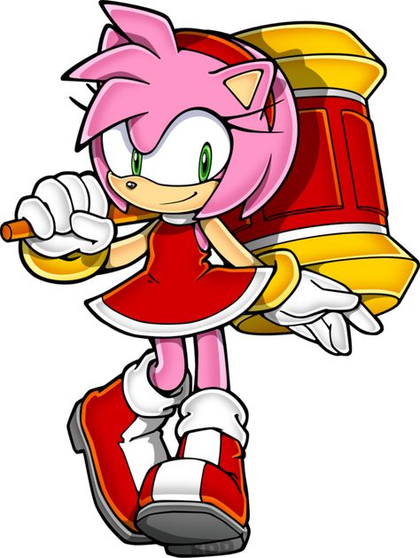 Amy Rose Hedgehog, Shadow And Amy, Amy The Hedgehog, Rosé Png, Hedgehog Movie, Sonic And Amy, Who Dat, Sonic Franchise, Sonic Adventure