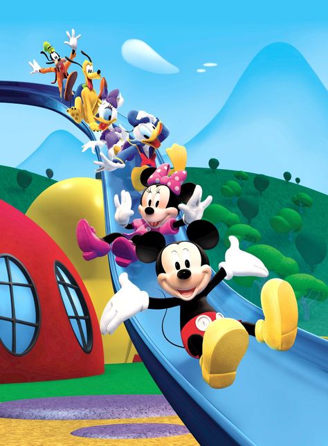 Mickey Mouse Clubhouse is a American interactive tv series that ran from Friday May 5, 2006 To Sunday, November 6, 2016. Mickey And His pals interacting with a Viewer to simulate problem These are versions of the show that have altered around the world. Australia: disney junior Mickey Mouse Club House & Seven Network Adventures with Minnie Mouse North Korea:Mickey mouse yeet INTERNATIONAL UK and Ireland Disney Irish Title: Gokka Mikki Rakki USA Playhouse Disney, Tv2 Abc kids Austrailan Channel Γενέθλια Mickey Mouse, Mickey Mouse House, Disney Junior Mickey Mouse, Fiesta Mickey Mouse, Disney Mickey Mouse Clubhouse, Disney Jr, Mickey Mouse Clubhouse Birthday, Disney Posters, Mickey Mouse Cartoon