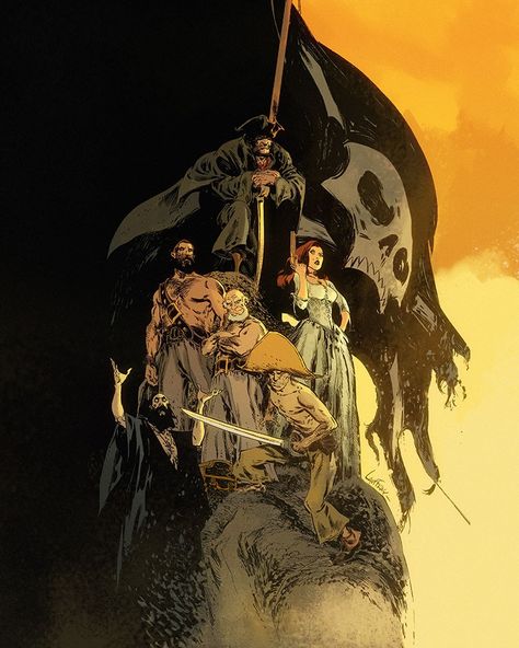 Cowboy Duel, Mike Mignola Art, Dave Stewart, Weird West, Baba Jaga, Long John Silver, Mike Mignola, Darkest Dungeon, Pirate Art