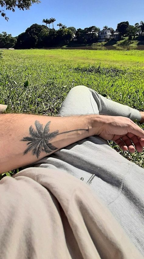 California Tattoos Men, California Tattoo Ideas Men, Palm Tree Tattoos Men, California Tattoo Men, Palm Tree Tattoo Forearm, Palm Tree Sleeve Tattoo, Palm Tree Tattoo Arm, Palm Tree Tattoo Men, California Tattoo Ideas