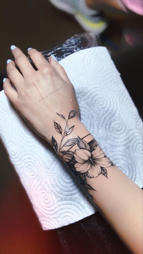 Arm Cover Up Tattoos, Forearm Cover Up Tattoos, Wrap Around Wrist Tattoos, Wrist Band Tattoo, Wrist Bracelet Tattoo, Wrist Tattoo Cover Up, Wrap Around Tattoo, Forearm Flower Tattoo, Cuff Tattoo