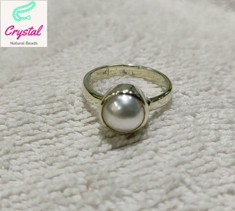 Natural South sea pearl Ring in Sterling Silver Ring, White Pearl Jewellery, Moti Ring, White Pearl Ring, Gift For Her Moti Rings For Men, Pearl Ring For Men, Pearl Ring Design, South Sea Pearl Ring, White Pearl Ring, White Pearl Jewelry, Silver Pearl Ring, Formal Men, Pearl Jewellery