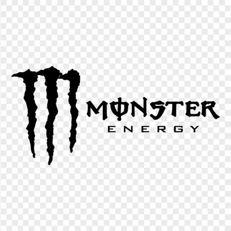 Monster Logo Design, Black Monster Energy, Monster Energy Logo, Monster Energy Drink Logo, Monster Logo, Speed Logo, Drink Logo, Black Monster, Logo Silhouette