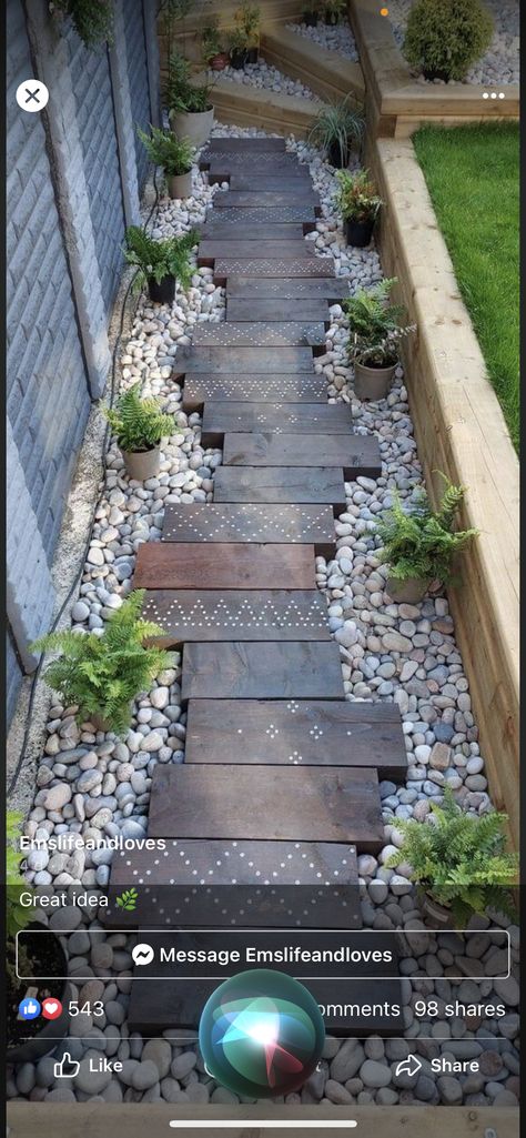 Side Yard Landscaping, Small Front Yard Landscaping, Garden Wallpaper, Landscaping With Large Rocks, Patio Diy, Garden Art Projects, Outdoor Diy, Diy Landscaping, Olive Garden