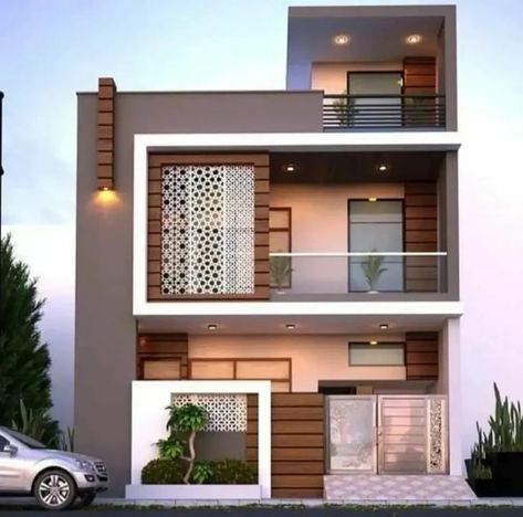 Box Balcony Elevation, Balcony Elevation, Luxury House Design, House Structure Design, Building Front Designs, Two Story House Design, 2 Storey House Design, House Outer Design, Small House Elevation