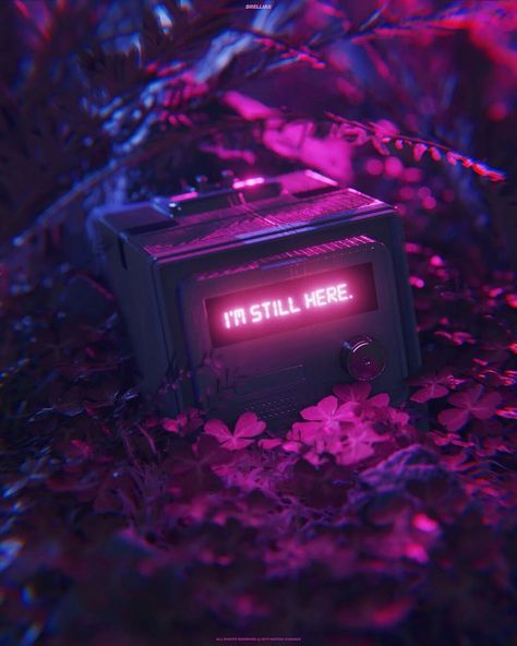 Neon Noir, Vaporwave Art, Neon Room, Dark Purple Aesthetic, New Retro Wave, Cyberpunk Aesthetic, Vaporwave Aesthetic, Neon Aesthetic, I'm Still Here