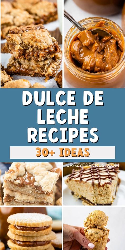 Dulce de Leche Recipes Leche Quemada Recipe, La Lechera Recipes, Milk Caramel Recipe, 30 Cakes, Ice Cream Fudge, Latin Desserts, Cream Cheese Recipes Dessert, Sweetened Condensed Milk Recipes, Pumpkin Crunch Cake