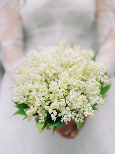 bride's Small Lily of the Valley Bouquet of White and Greenery Lily Of The Valley Bridal Bouquet, Lily Of The Valley Bouquet, Tented Wedding, Small Bouquet, Tent Wedding, Bridal Beauty, Houston Texas, Lily Of The Valley, The Valley