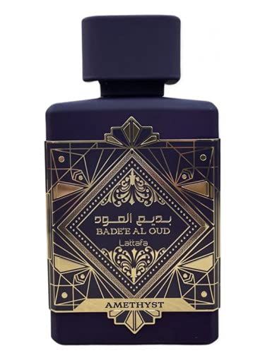 Amazon.com : Bade'e Al Oud Amethyst for Glory EDP - 100ML (3.4 oz) by Lattafa : Beauty & Personal Care Amethyst Perfume, Spicy Perfume, Oud Fragrance, Oud Perfume, Perfume Floral, Cheryl Cole, Warm Fragrance, Perfume Store, Bulgarian Rose