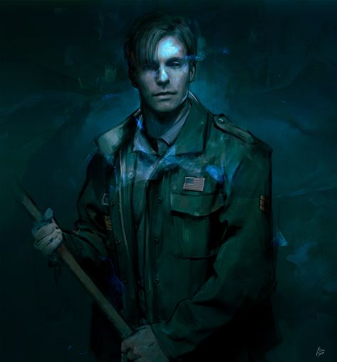 Silent Hill 2 Ps2, James Sunderland, Silent Hill Art, Cry Of Fear, Silent Hill 2, Silent Hill, Sunderland, Video Game Art, Dark Fantasy Art