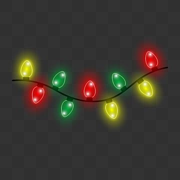 Christmas Lights Illustration, Christmas Overlay, Christmas Lights Clipart, Christmas Tree Yellow, Blue Christmas Lights, Animated Christmas Lights, Christmas Lights Png, Pineapple Yellow, Light Icon