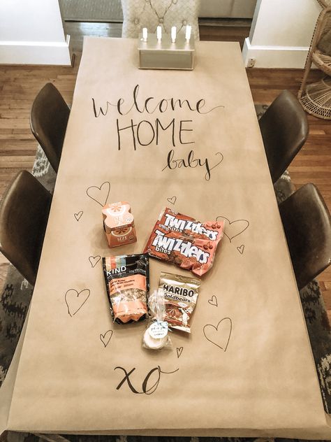 Coming Home From Prison Gifts, Welcome Boyfriend Home, Coming Home Surprise For Boyfriend, Welcome Back Home Surprise Ideas Sister, Welcome Home Set Up For Boyfriend, Welcome Home Deployment Ideas, Welcome Home Boyfriend Ideas, Welcome Home Romantic Ideas, Welcome Home Surprise Decoration