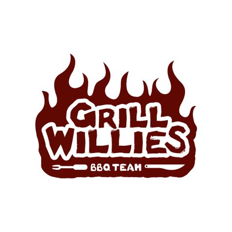 Meat Logo Design Ideas, Meat Restaurant Logo, Bbq Grill Logo, Restaurant Logo Ideas, Bbq Restaurant Design, Bbq Branding, Bbq Logo, Resturant Logo, Eat Logo