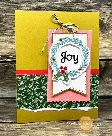 Su Festive Tags Kit, Create Christmas Cards, Stampin Up Paper Pumpkin, Creative Juice, Kit Christmas, December 2023, Christmas Holiday Cards, Card Kits, Paper Pumpkin