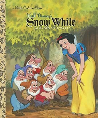 Snow White and the Seven Dwarfs (Disney Classic) (Little Golden Book) Snow White Book, Childrens Book Characters, Disney Storybook, Bambi Disney, Harry Potter Disney, Sette Nani, 7 Dwarfs, Marvel Daredevil, Cinderella Disney