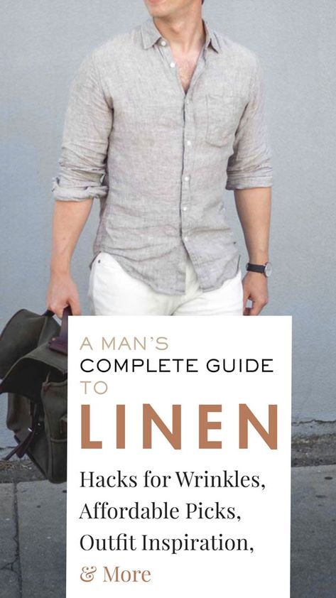 Linen Wedding Outfit For Men, Linen Fashion For Men, Linnen Shirts For Men, Linen Shirt Men Casual Summer Outfit, Men's Linen Outfits, Formal Linen Outfit Men, Linen Man Outfit, Men’s Linen Pants Style, Lenin Shirts For Men