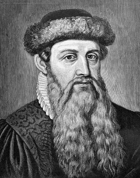 Gutenberg Press, Gutenberg Bible, Famous Inventors, Scientific Revolution, Johannes Gutenberg, Protestant Reformation, Age Of Enlightenment, Bible History, Influential People