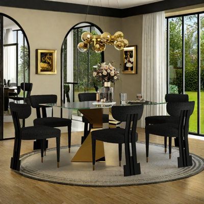 Contemporary dining room decor