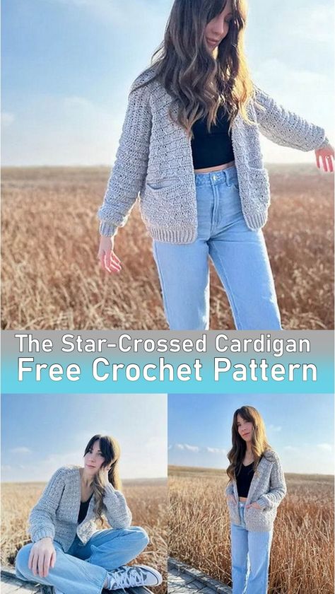 The first crochet cardigan sweater can be a delightful journey, especially with the many free patterns available for beginners. Start with soft, easy-to-work yarns like cotton or bamboo, which provide comfort and are great for learning basic loops and stitches. Familiarize yourself with essential stitches such as the half double and double crochet. Crochet Sweater Pattern Free Women, Sweater Pattern Free, Cardigan Sweater Pattern, First Crochet, Crochet Sweater Pattern, Crochet Cardigan Sweater, Fall Cardigan, Crochet Sweater Pattern Free, Cozy Crochet