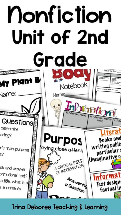 Nonfiction plans that integrate science have never been easier to write with this Nonfiction Interactive Read Aloud Lesson Plan Unit for 2nd Grade. Go deeper into informational text or nonfiction with a focus on asking and answering questions, main idea, cause and effect, text features, vocabulary, author's purpose, visuals make meaning, supporting details, and compare and contrast. Lesson plans, read-aloud activities, and reading response printables are included. Genre Study, Interactive Read Aloud Lessons, Teacher Tired, Life Cycles Activities, Read Aloud Activities, Interactive Read Aloud, Plant Life Cycle, Authors Purpose, Reading Response