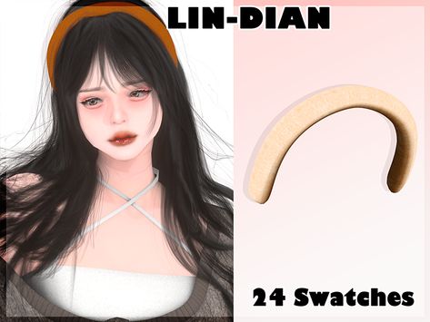 Sims 4 Cc Vintage Accessories, Sims Hair Accessories Cc, Sims4 Cc Headband, Sims 4 Cc Cottagecore Accessories, Sims Cc Headband, Sims 4 Cc Headwear, Acssesories Sims 4 Cc, Ts4 Hair Accessories, Sims 4 Cc Headband Accessory