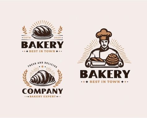 Bread Company Logo, Store Logo Design, Logo Design For Business, Bakery Store, Bread Bakery, Store Logo, Baked Bread, Food Business, Bakery Bread