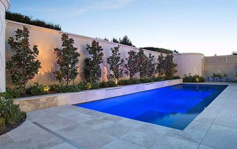 Retaining Walls for Pools Melbourne - Baden Pools Pool Retaining Wall, Sleeper Wall, Retaining Wall Ideas, Retaining Wall Design, Amazing Swimming Pools, Pool Landscape Design, Concrete Pool, Pool Construction, Bird Houses Diy