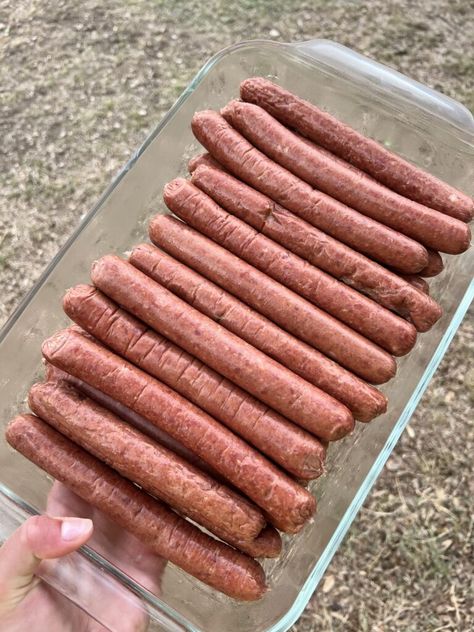 Venison Sausage Recipes, Homemade Sausage Recipes, Deer Recipes, Deer Meat Recipes, Jerky Recipes, Deer Meat, Sausage Recipe, Wild Game Recipes, Venison Recipes