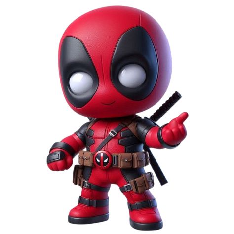 #Deadpool Deadpool Kawaii, Baby Deadpool, Marvel Kids, Deadpool, Avengers, Figurines, Marvel, Quick Saves, Figurine