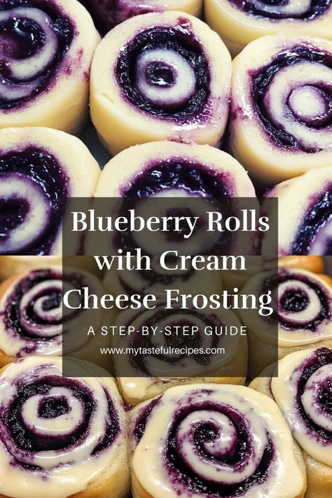 Imagine warm blueberry rolls straight out of the oven, topped with rich and creamy frosting. A breakfast or dessert that will make your mornings extra special! Blueberry Cresent Roll Dessert, January Dessert Recipes, Blueberry Cream Cheese Pastry, Blueberry Cream Cheese Rolls, Lemon Blueberry Rolls, Blueberry Rolls With Cream Cheese, Blueberry Cream Cheese Crescent Rolls, Blueberry Cream Cheese Dessert, Cresent Roll Desserts