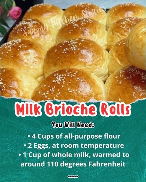 Soft And Fluffy Milk Brioche Rolls, Milk Brioche Buns Recipe, Milk Brioche – Best Fluffy Like Cloud And Super Soft, Milk Brioche Rolls Recipe, Milk Brioche Recipe, Brioche Rolls Recipe, Milk Brioche Rolls, School Yeast Rolls Recipe, Milk Brioche