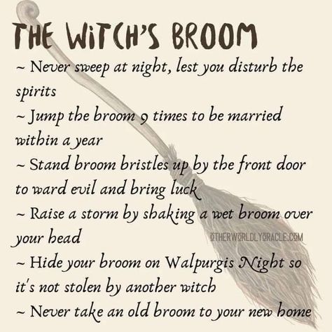 Making A Besom Broom, Besom Broom Witchcraft Diy, Witches Besom Diy, Broom By Door Meaning, Broom Over The Door, How To Banish Nightmares, Broom Over The Door Meaning, Witch Broom Meaning, Making Witches Brooms