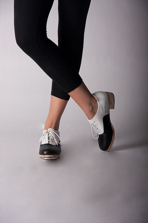 Black And White Tap Shoes, Tap Shoes Photography, Tap Shoes Aesthetic, Tap Dance Photography, Tap Dancing Shoes, Ballroom Dancing Hairstyles, Tap Dance Shoes, Painting Tattoos, Dance Aesthetic