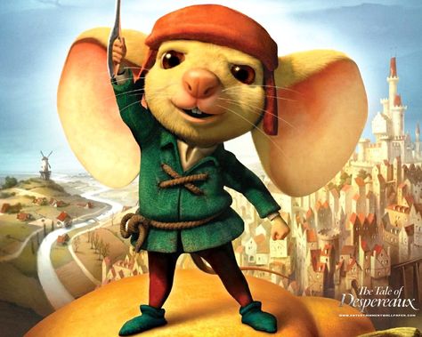 Oliver's costume this year - he loves Despereaux <3 The Tale Of Despereaux, Kate Dicamillo, Avengers Film, Childhood Memories 2000, Dustin Hoffman, Sigourney Weaver, Film Anime, French Poster, Amazing Adventures