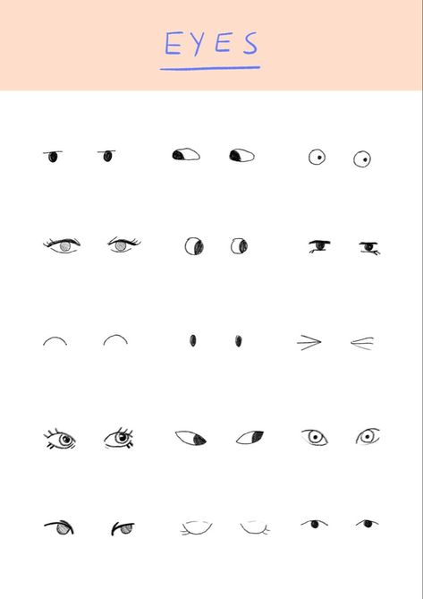 Eye Reference Eye Reference, Eye Illustration, Drawing Cartoon Faces, Face Illustration, Simple Cartoon, Book Projects, Illustration Inspiration, Simple Doodles, Book Art Drawings