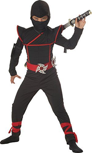 California Costumes Toys Stealth Ninja, Small -- Find out more about the great product at the image link. Ninja Halloween, Kids Halloween Food, California Costumes, Book Week Costume, Holloween Costume, Costumes Ideas, Halloween Boys, Costume Collection, Boy Costumes