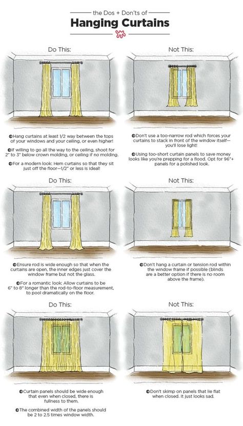 Family Room Curtains, How To Hang Curtains, Hang Curtains, How To Hang, Design Rules, Velvet Curtains, Hanging Curtains, Small Living Rooms, Design Case