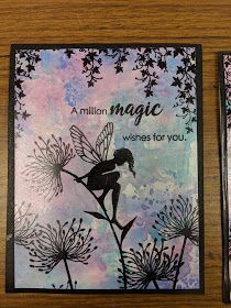 Purple Lake Stamps: Million Magic Wishes Fairy Cards, Lavinia Stamps Cards, Fairy Stuff, Fairy Silhouette, Silhouette Cards, Lavinia Stamps, Christmas Cards To Make, Fairy Art, Special Cards