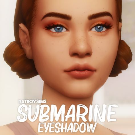 SUBMARINE EYESHADOW - RATBOYSIMS Sims 4 Nails, Sims 4 Tattoos, Makeup Cc, Sims 4 Mm Cc, Sims 4 Cc Makeup, Sims 4 Cc Skin, Tumblr Sims 4, Sims Building, Sims 4 Mm