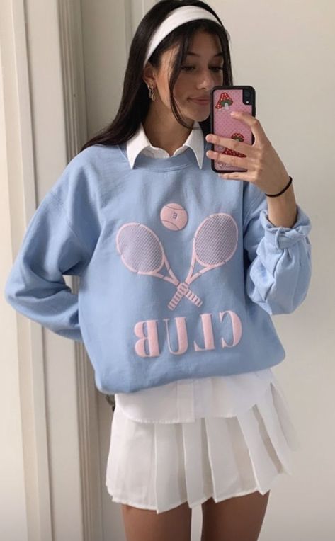 Indie School Outfits, Mode Pastel, Tennis Skirt Outfit, Skater Girl Outfits, Outfit Trends, Indie Outfits, Looks Chic, 가을 패션, Fashion Streetwear