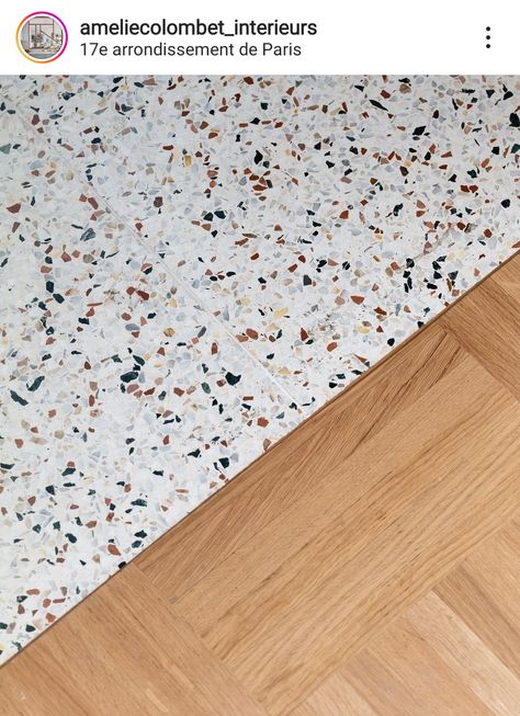 Kitchen Floor Terrazzo, Airwell Design, Terazzo Kitchen Floors, Terrazo Kitchen Flooring, Terrazo Kitchen Floor, Terrazzo Island, Terazzo Floor Interior, Terrazzo Stairs, Terazzo Floor