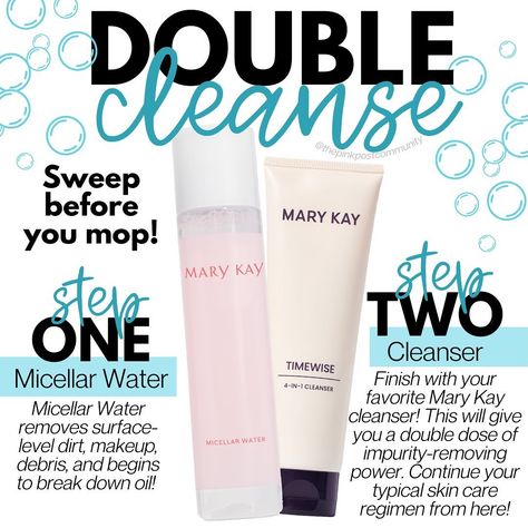 Mary Kay Micellar Water, Mary Kay Cleanser, Mary Kay Perfume, Mary Kay Quotes, Mary Kay Office, Skin Cycling, Mary Kay Gifts, Selling Mary Kay, Beauty Mistakes