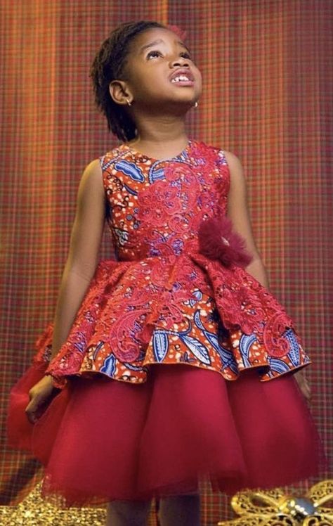 African Kids Clothes, Ankara Styles For Kids, Princess Dress Kids, African Dresses For Kids, Best African Dresses, African Dresses Modern, Afrikaanse Mode, African Wear Dresses, Kids Dress Wear