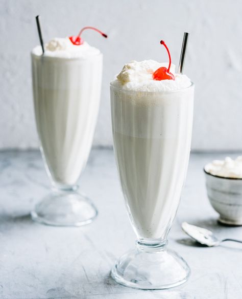 Vanilla Hard Shake Boozy Shakes, Rainbow Board, Coffee Jelly, Cherry Ice Cream, Book Edits, Baking Projects, Road Trip Food, Vanilla Milkshake, Vanilla Shake