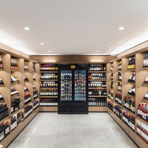 Liquor Shop Design, Liquor Store Ideas, Liquor Store Design Interiors, Wine Shop Interior Design, Wine Store Design, Wine Shop Interior, Bar Renovation, Alcohol Shop, Store Shelves Design