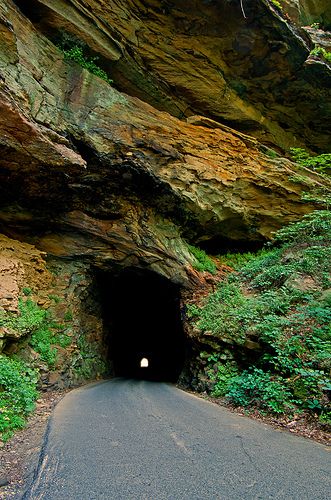 The Nada Tunnel....... the gate to the Red River Gorge. | by Ulrich Burkhalter German Buildings, Red River Gorge Kentucky, Kentucky Vacation, Kentucky Travel, Red River Gorge, Fall Break, Red River, Future Travel, Vacation Ideas