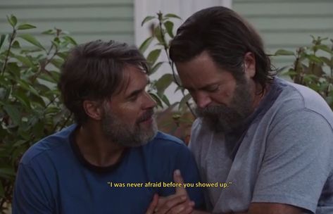 Bill Frank The Last Of Us, Tlou Bill And Frank, The Last Of Us Bill And Frank, Bill And Frank The Last Of Us, Frank And Bill, Bill And Frank, Lgbt Aesthetic, Desktop Ideas, Nick Offerman