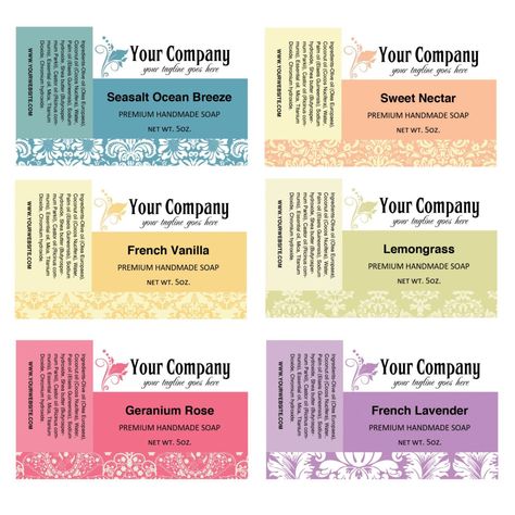 Soap Labels Soap Packaging Pre Designed Labels Label Template In Ingredient Label Template - 10+ Professional Templates Ideas | 10+ Professional Templates Ideas Soap Label Template, Soap Label Design, Soap Packaging Diy, Soap Labels Template, Labels Printables Free Templates, Labels Printables, Soap Business, Printable Label Templates, Cosmetic Labels